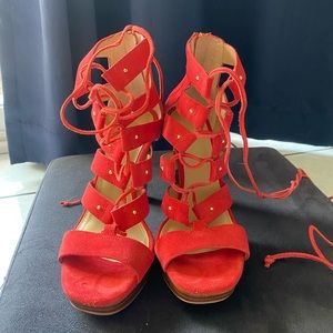 Michael Kors Red Heels